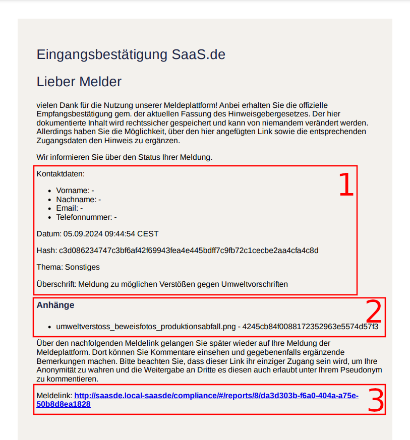 eingangsbestatigung