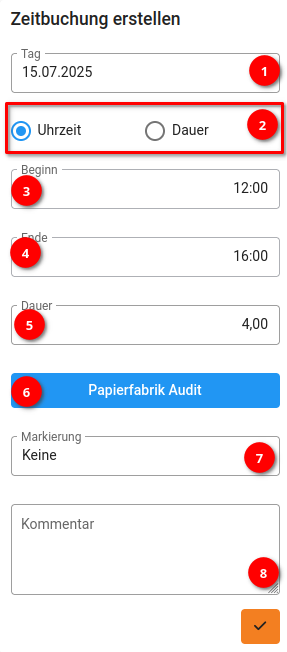 Projekte _ Kunden - Zeiten - Projektzeiten für Mitarbeiter erstellen - Buchungsdaten eintragen Projekte _ Kunden - Zeiten - Projektzeiten für Mitarbeiter erstellen - Buchungsdaten eintragen