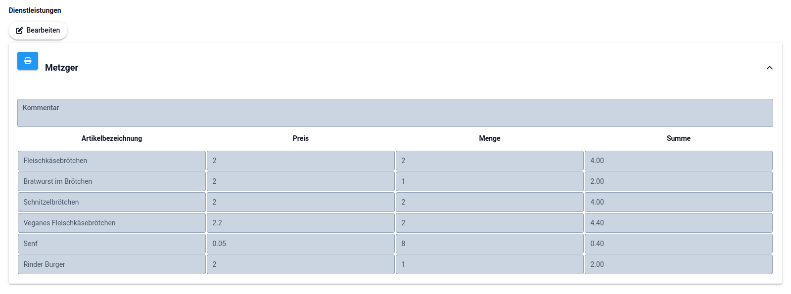 4 Buchungssystem - Dienstleister 4 Buchungssystem - Dienstleister