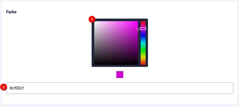 3 Buchungssystem - Belegungsarten erstellen - Farbe 3 Buchungssystem - Belegungsarten erstellen - Farbe