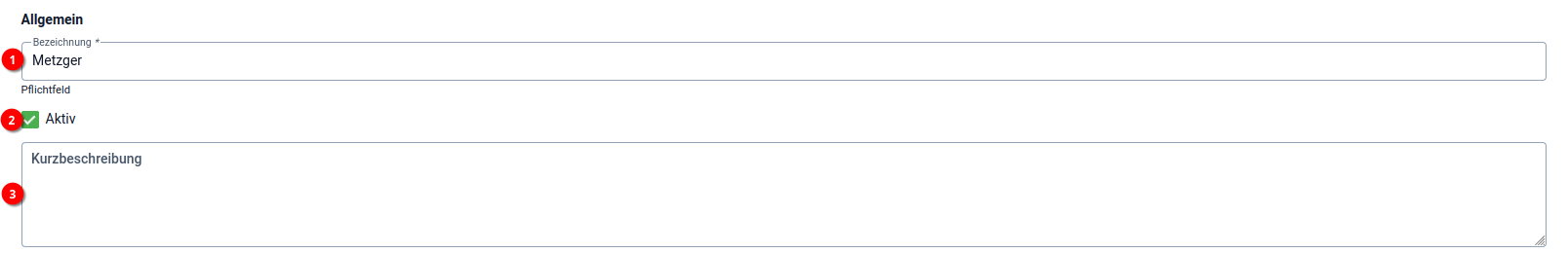 2 Buchungssystem - Buchbare Dienstleistungen erstellen - Allgemein 1