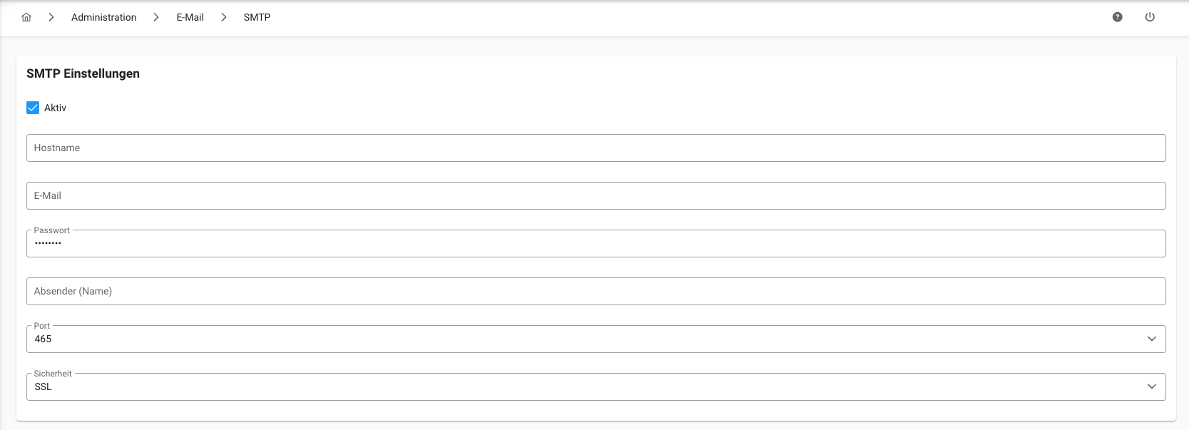 SMTP - Gesamtübersicht SMTP - Gesamtübersicht