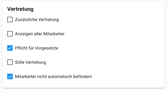 Urlausverwaltung - Vertretung Urlausverwaltung - Vertretung