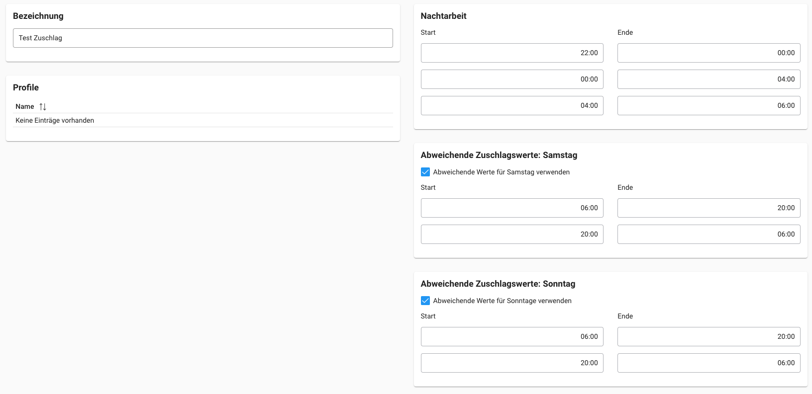 Zuschläge - neu - Gesamtübersicht Zuschläge - neu - Gesamtübersicht
