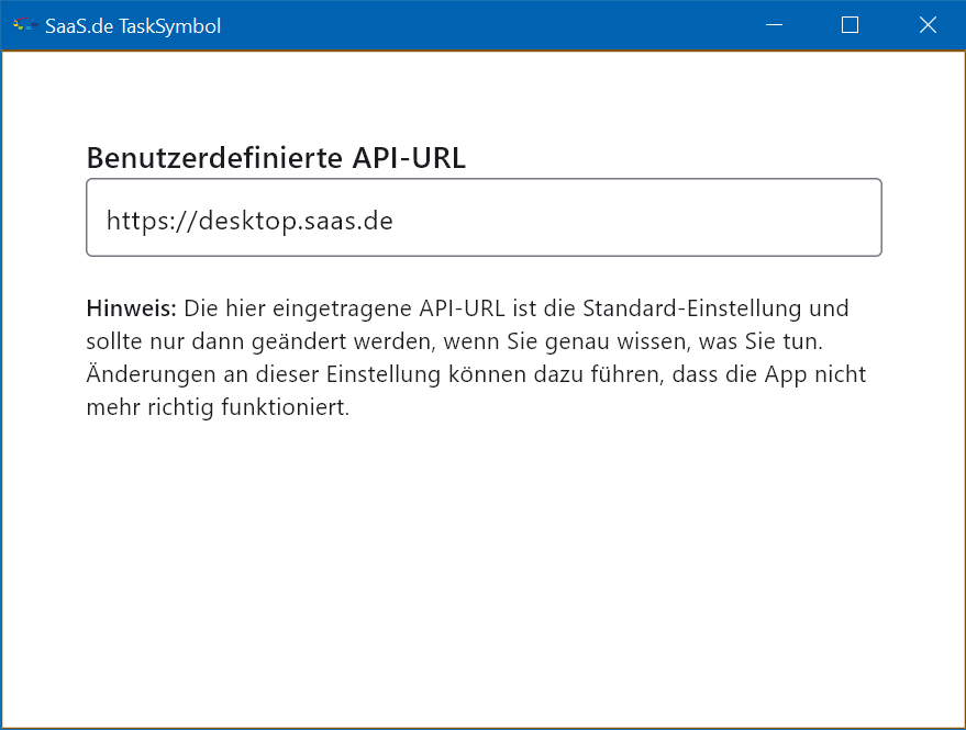 Custom API- URL