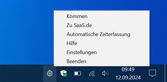 Tasksymbol Options - Allgemein